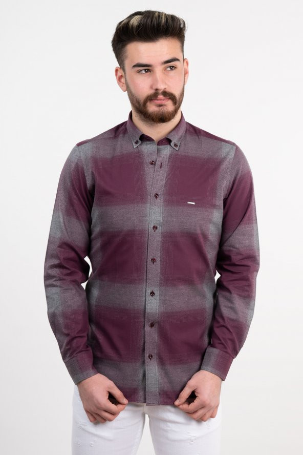 DORSS SLİMFİT GÖMLEK - Resim 2