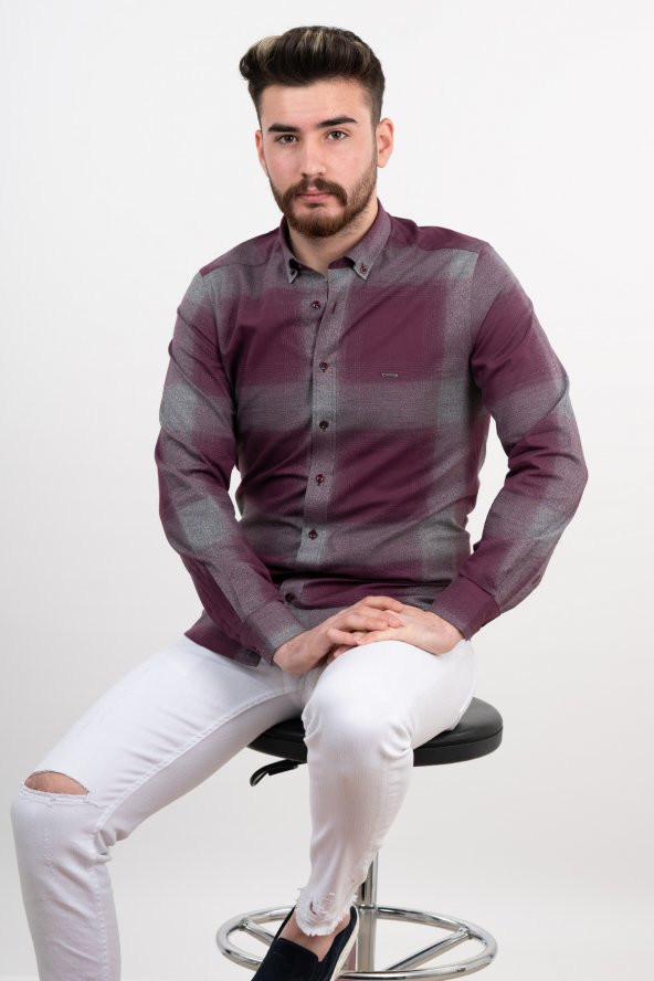 DORSS SLİMFİT GÖMLEK - Resim 3