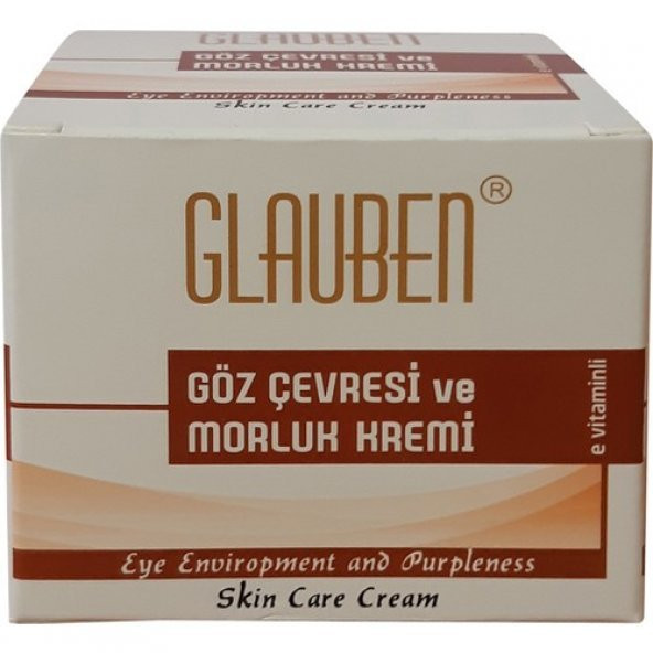 Glauben Göz Altı Çevresi Morluk Kremi 50ml