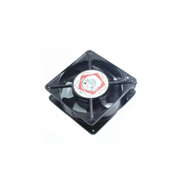 220V Kuluçka FAN 12CM METAL DEMİR FAN 120x120x38mm - 2