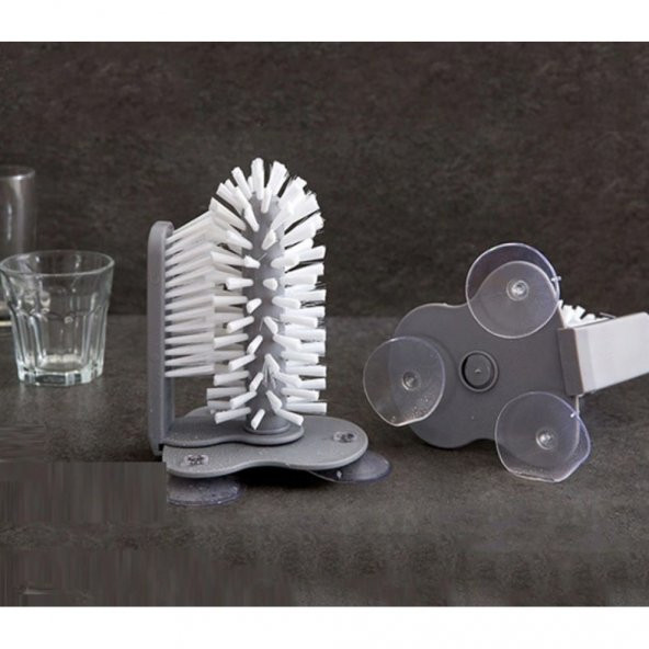 Vantuzlu Bardak Yıkama Fırçası - 2