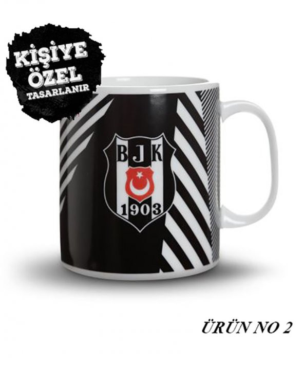 Beşiktaş Kişiye Özel Taraftar Kupa - 2