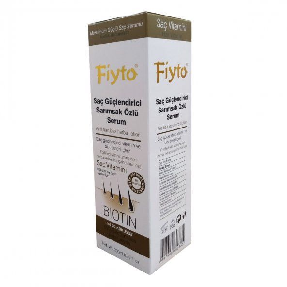 Fiyto Sarımsak Özlü Saç Losyonu 200 ML - 4