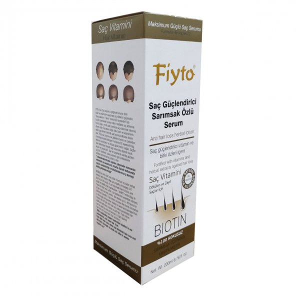 Fiyto Sarımsak Özlü Saç Losyonu 200 ML - 5