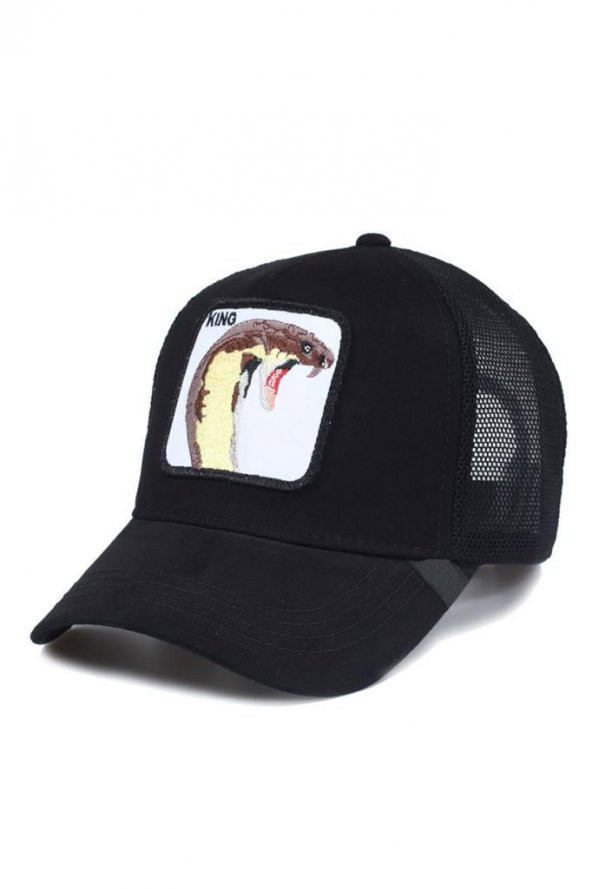 Hayvan Figürlü Animal Farm Şapka Yılan King Cobra Resimli Cap