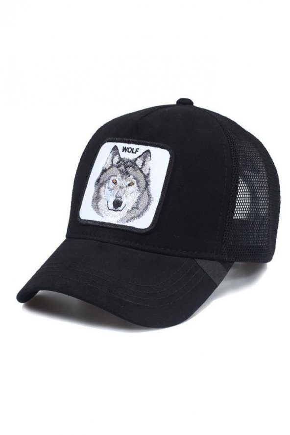 Hayvan Figürlü Animal Farm Şapka Kurt Wolf Sibirya Resimli Cap