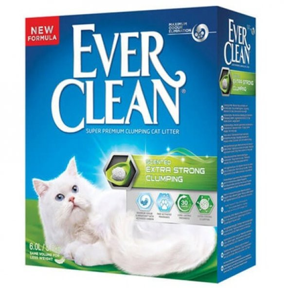 Ever Clean Ekstra Güçlü Kokulu Kedi Kumu 6 lt