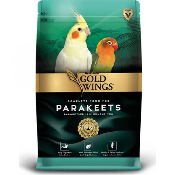 Goldwings Premium Paraket Yemi 1 Kg