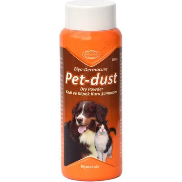 Pet-Dust Kedi Ve Köpek Kuru Şampuan
