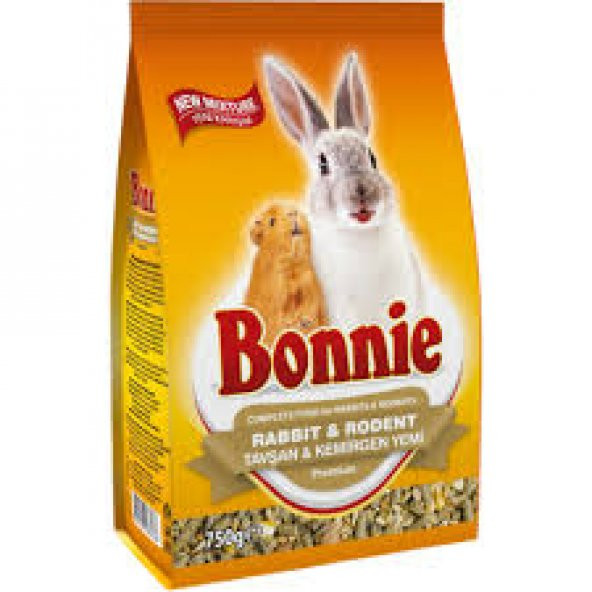 Bonnie Tavşan Ve Kemirgen Yemi 750Gr