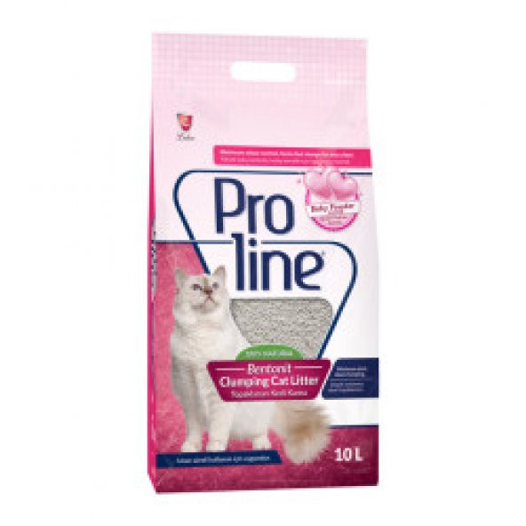 Proline Baby Powder Topaklanan Kedi Kumu 10L