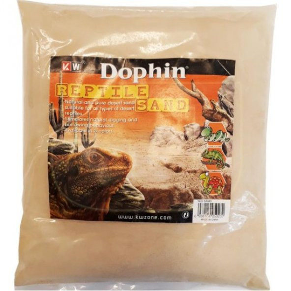 Dophin Sürüngen Kumu Sarı 1kg
