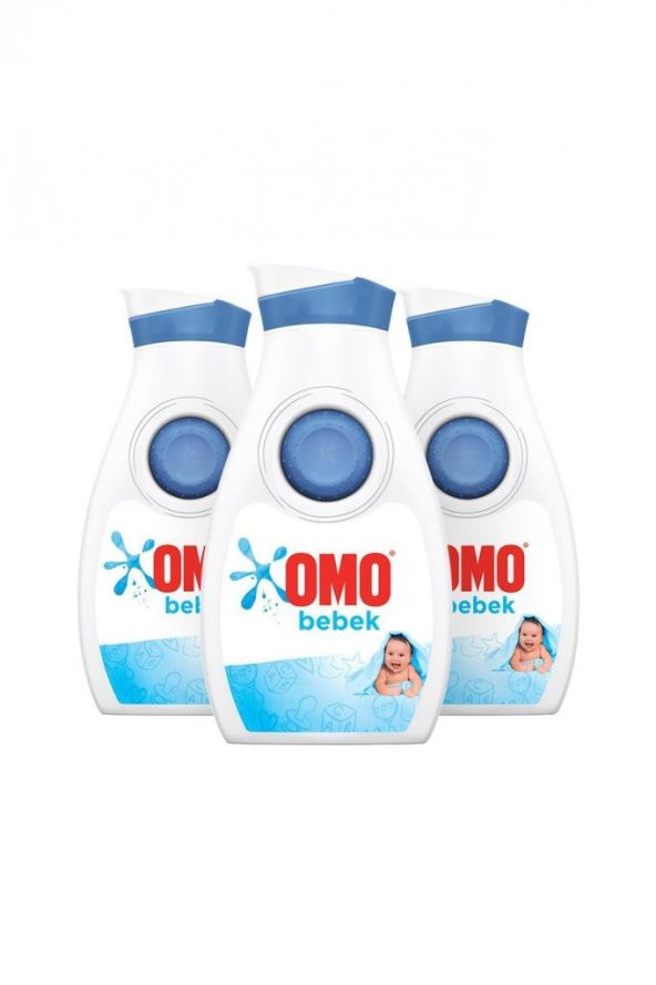 Bebek Hassas Ciltler Için Sıvı Çamaşır Deterjanı 900 ml 18 Yıkama - 3lü Paket