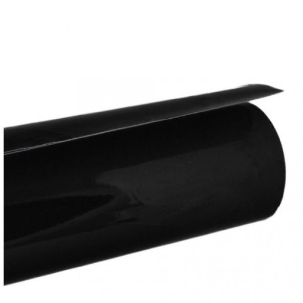 Parlak Siyah Cam Tavan Görünümlü Folyo Kaplama 122 cm x 100 cm