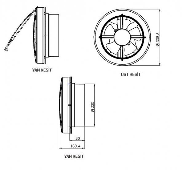 Aircol 25 K Kapaklı Aspiratör - 4
