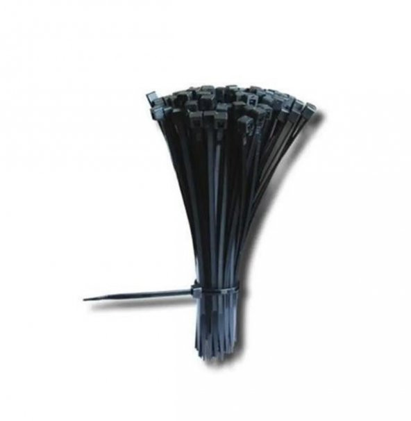 Çetsan 2,5x100 Kablo Bağı 250 adet (Siyah)