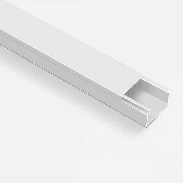 Sert Plastik 60X40 Kablo Kanalı 48 Mt