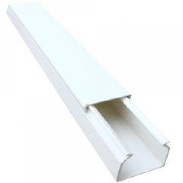 Sert Plastik 25X16 Kablo Kanalı 2 Mt - 1