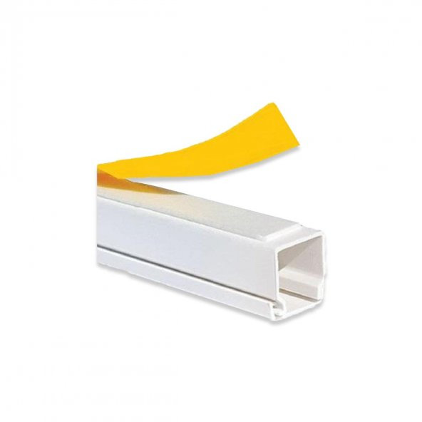 Sert Plastik 12X12 Kablo Kanalı Kendinden Yapışkanlı 320 Mt