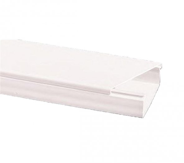 Sert Plastik 80X40 Kablo Kanalı 36 Mt
