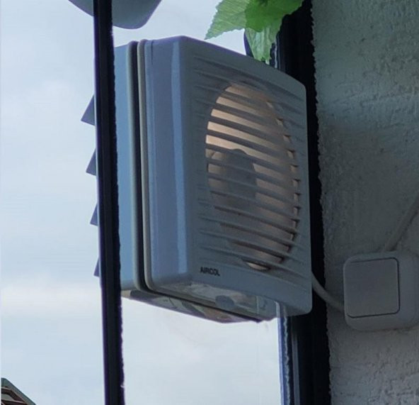 Aircol 150C OP Cam Ve Duvar Tipi Aspiratör - 3