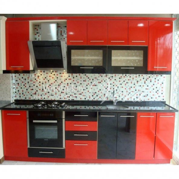 KIRMIZI FOLYO PARLAK KENDİNDEN YAPIŞKANLI 61 cm x 5 Metre - 3