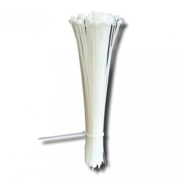 Çetsan 3,6x370 Kablo Bağı Beyaz 100 adet