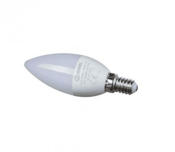 Makel 3W Buji Tipi Ampul E14 Beyaz Işık 6500K