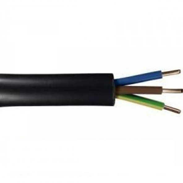 Öznur 3x2,5 mm TTR Kablo 100 mt Siyah - 2