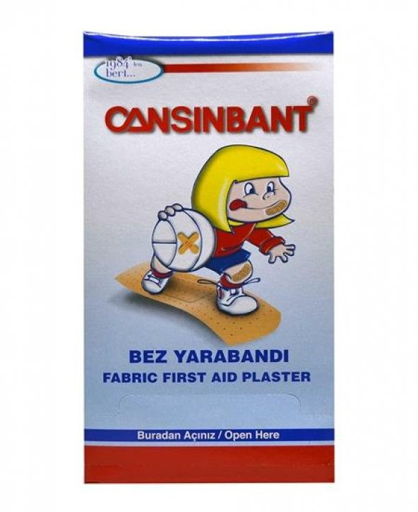 Cansınbant Bez Yara Bandı 30 Adet
