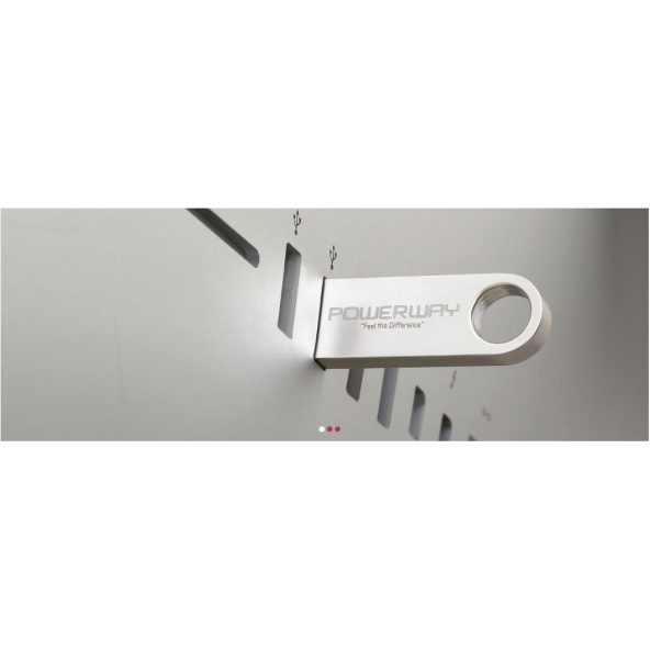 POWERWAY 16 GB METAL USB BELLEK - 2