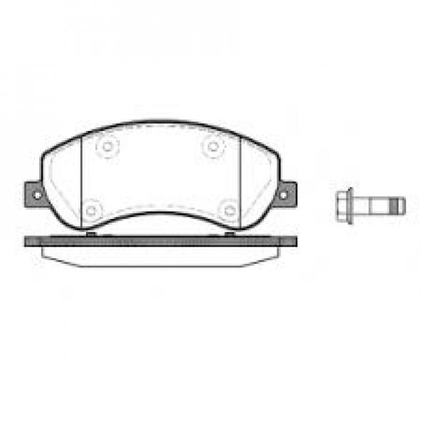 VW AMAROK 3.0 TDI V6 2017- ÖN FREN DİSK BALATASI MGA