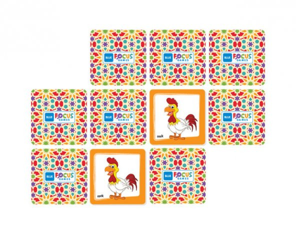 MEMORY GAME (AKIL OYUNU) HAYVANLAR - 3