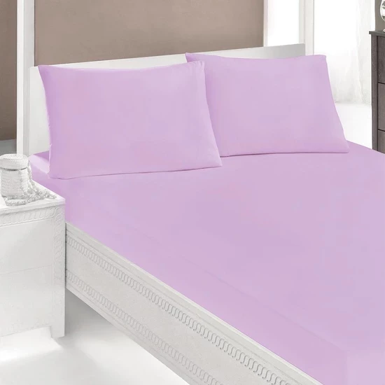 Çift Kişilik Lastikli Fitted Çarşaf - 5