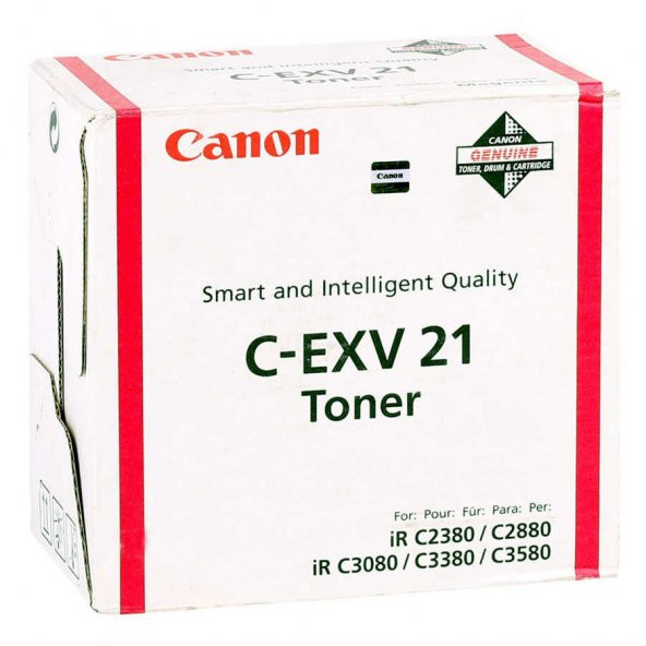 Canon C-EXV21 Orjinal Kırmızı Fotokopi Toneri