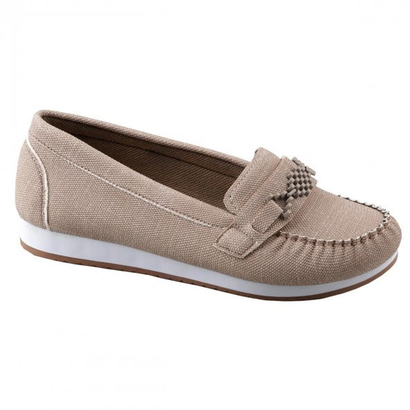 Föz Srvt Bej Kot Günlük Bayan Babet Ayakkabı 019 - 1