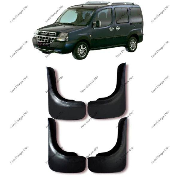 Fiat Doblo D1 2000-2006 Model 4lü Paçalık, Çamurluk, Tozluk FIA0UX022 ürün görseli 1
