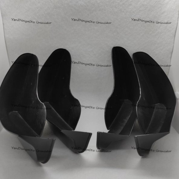 Volkswagen Golf 1997-2005 4lü Paçalık Çamurluk Tozluk VW0KX002 - Resim 7