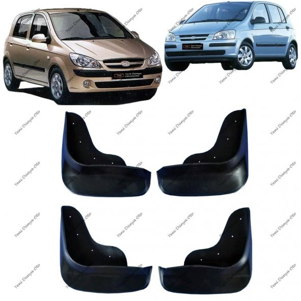 Hyundai Getz 4lü Çamurluk, Paçalık, Tozluk HYU0KX005