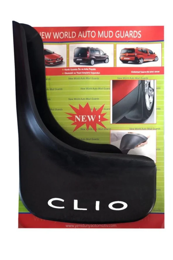 Renault Clio 5 2019 Model Sonrası 4lü Paçalık, Çamurluk, Tozluk REN1UX004 - 2