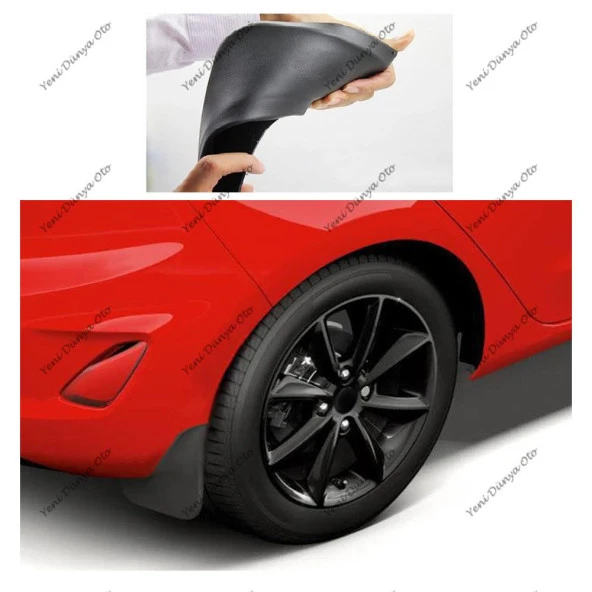 Volkswagen Bora 4lü Paçalık Çamurluk Tozluk VW0KX022 - Resim 4