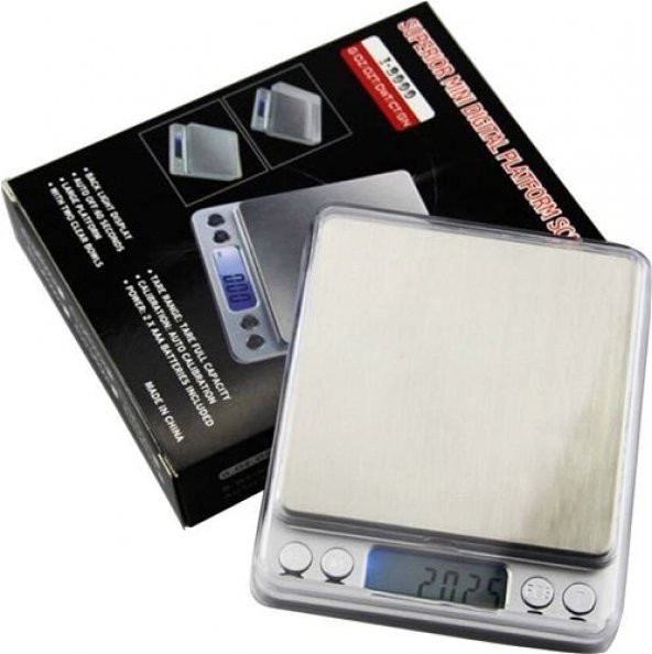 Hassas Kare Terazi, Dijital Terazi, 500gr/0,1gr Tart