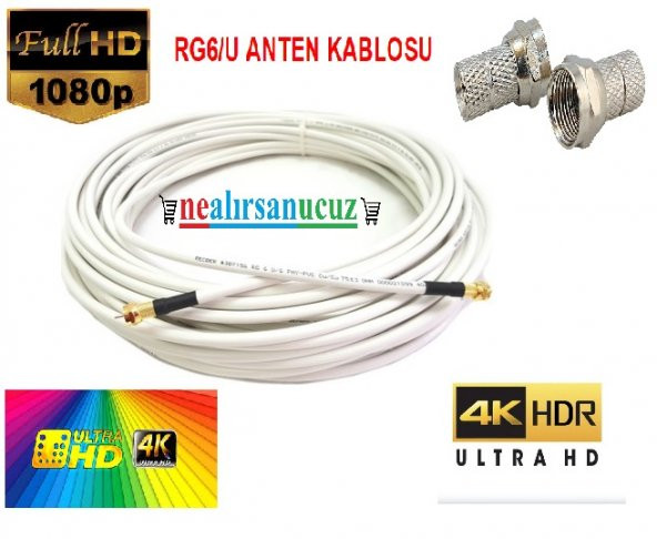 UYDU-ÇANAK ANTEN KABLOSU.  1 metre