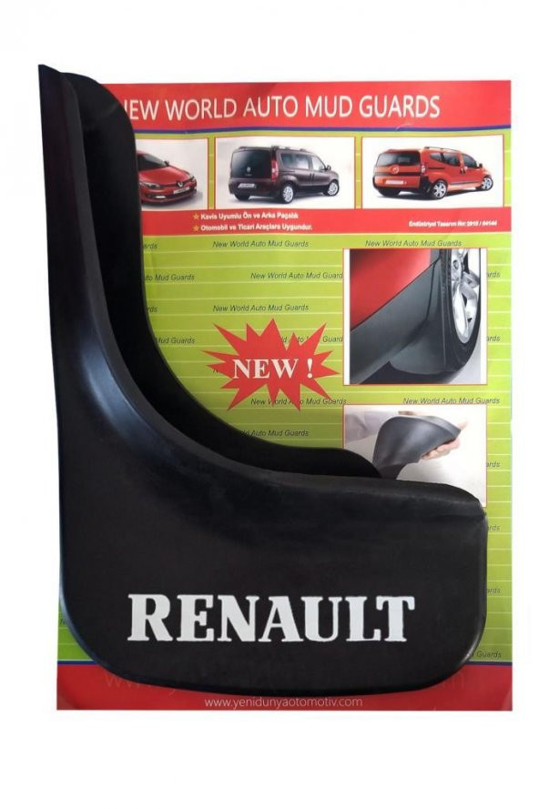 Renault Symbol 1999-2008 4lü Paçalık, Çamurluk, Tozluk REN1UX017 - 2