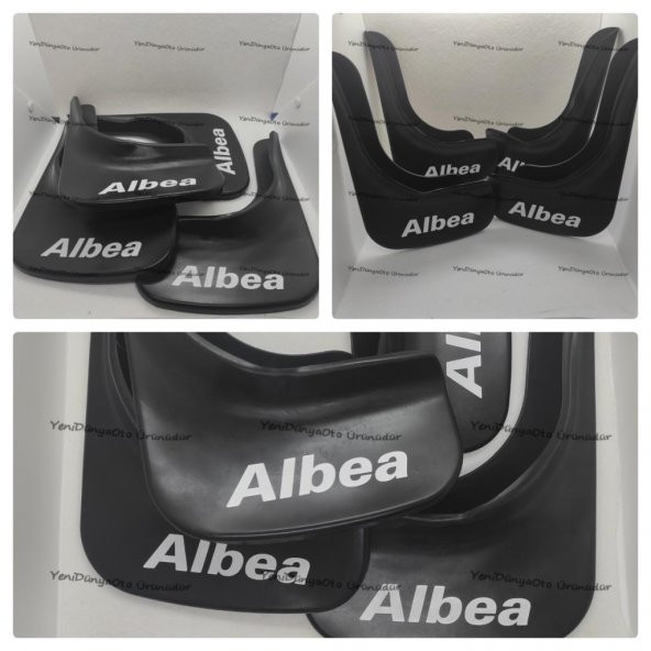 Fiat Albea 4lü Paçalık, Çamurluk, Tozluk FIA1UX001 - 6