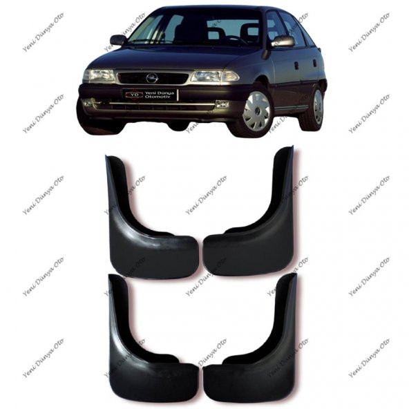Opel Astra F 1991-1998 4lü Paçalık, Çamurluk, Tozluk OPL0UX001