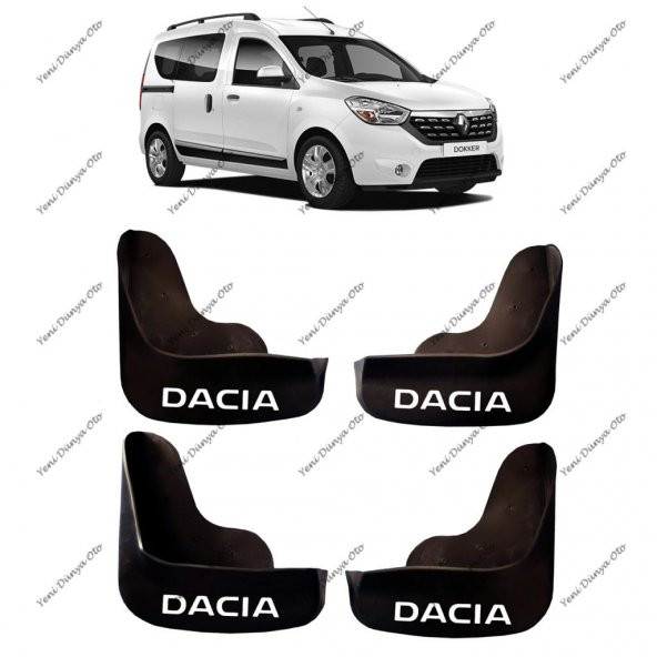 Dacia Dokker 4lü Paçalık, Çamurluk, Tozluk DAC1KX011