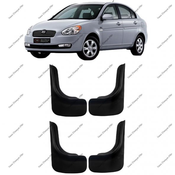 Hyundai Accent Era 4lü Paçalık, Çamurluk, Tozluk HYU0UX003