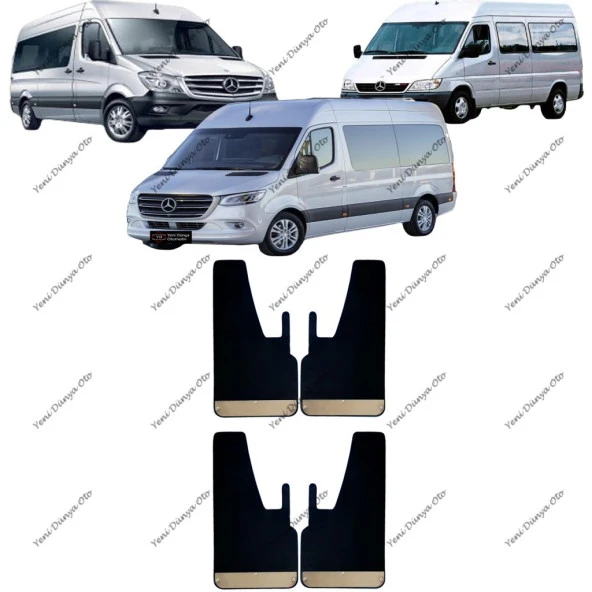 Mercedes Sprinter 4lü Krom Paçalık, Tozluk, Çamurluk MRC0SX001