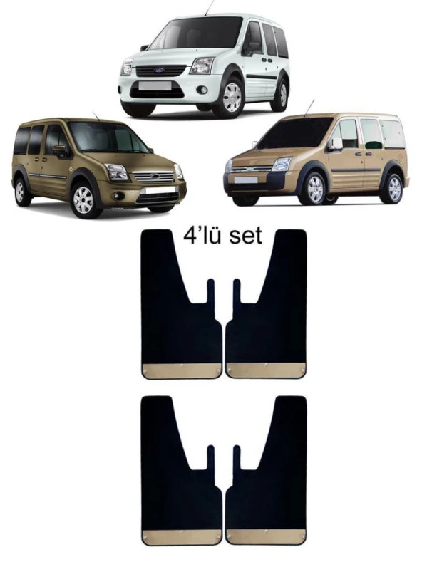 Ford Connect 2014 Sonrası 4lü Krom Paçalık, Çamurluk, Tozluk FRD0SX025 - 2